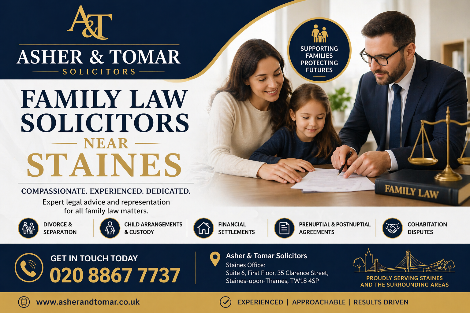 Family Law Solicitors Near Staines