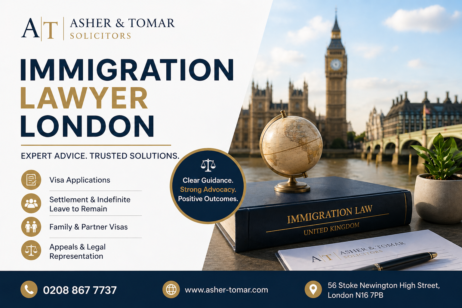 Immigration Lawyer London Asher and Tomar office consultation