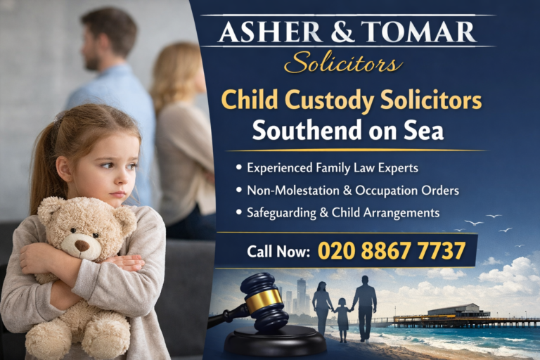 Child custody solicitors in Southend on Sea providing legal advice for parents dealing with child arrangements after separation or divorce