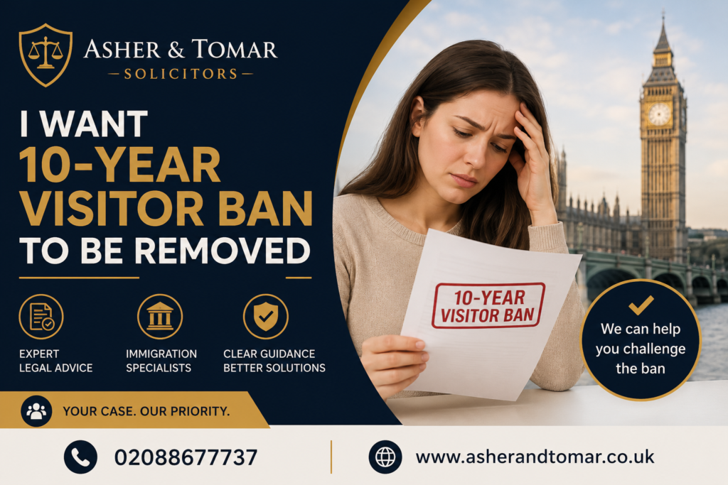 I Want 10-Year Visitor Ban to Be Removed