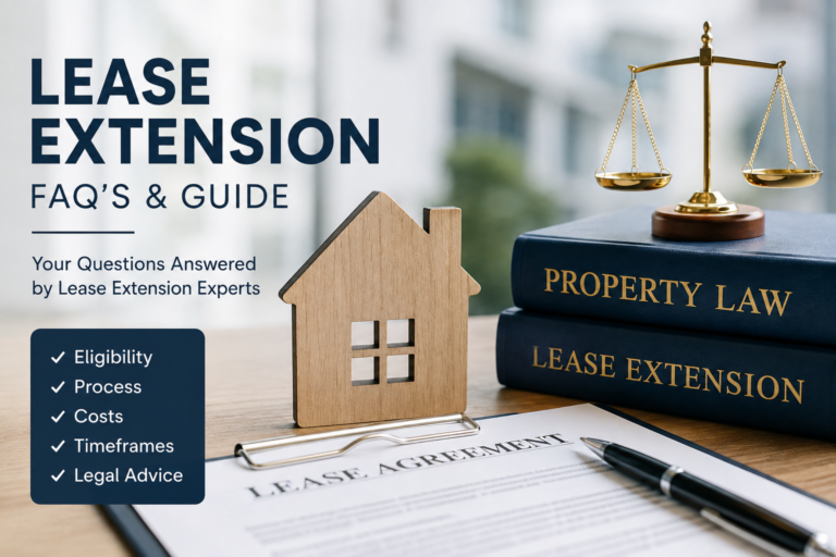 Lease extension legal advice and FAQs for leasehold property owners