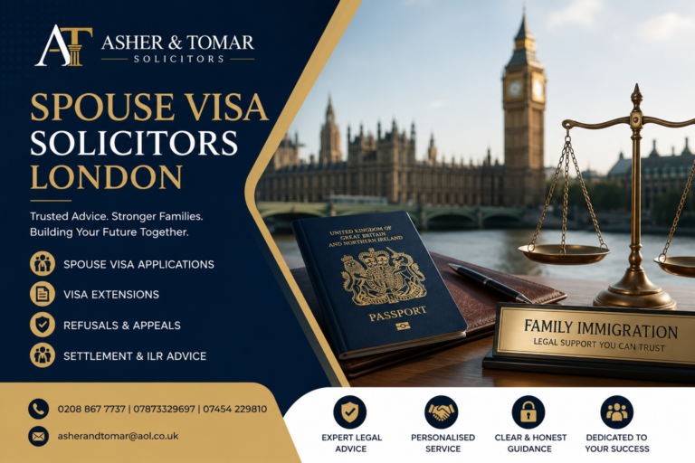 Spouse Visa Solicitors London – Asher & Tomar Solicitors