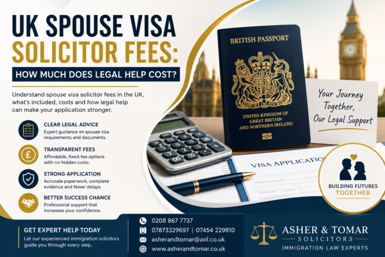 UK Spouse Visa Solicitor Fees – Legal Help and Immigration Advice