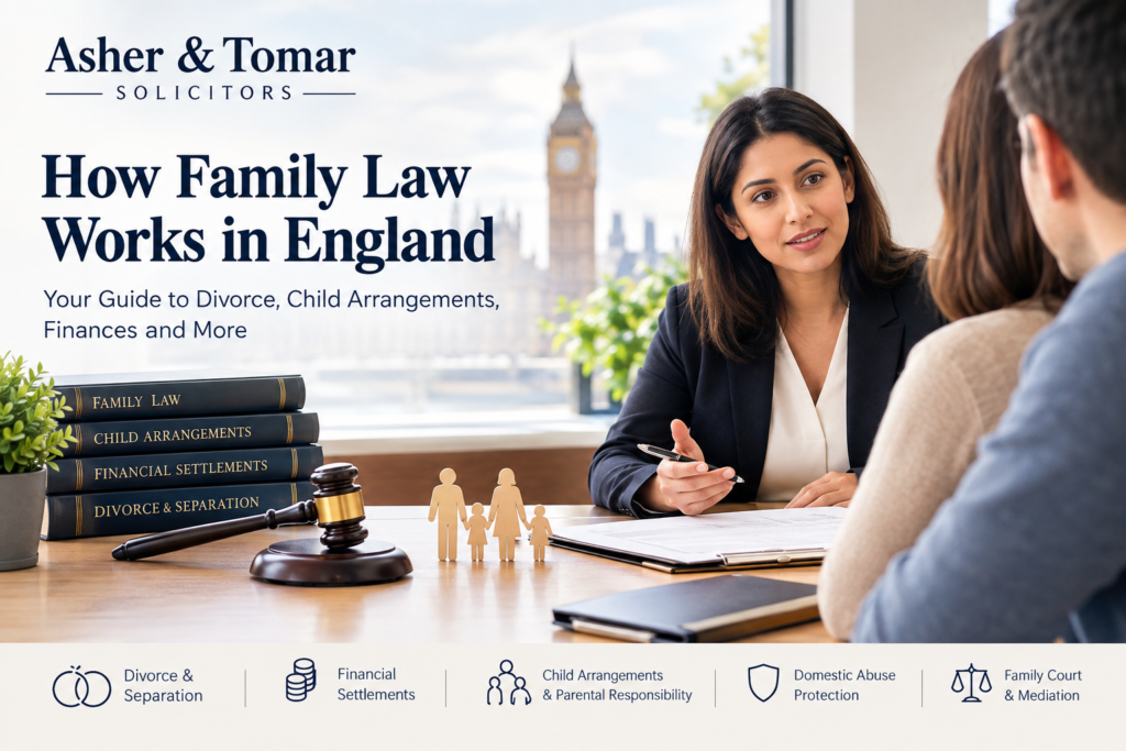 How family law works in England – family law solicitor guidance