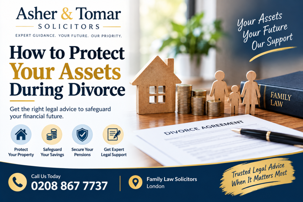 How to Protect Your Assets During Divorce with legal guidance from Asher & Tomar Solicitors in London
