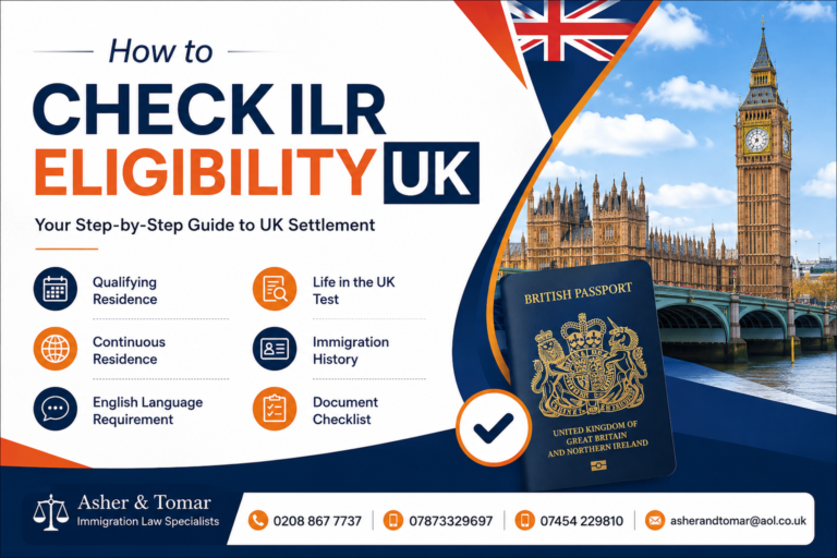 How to Check ILR Eligibility UK – UK Settlement Guidance | Asher & Tomar