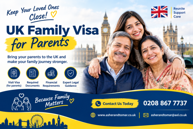 UK Family Visa for Parents – UK parent visa guidance