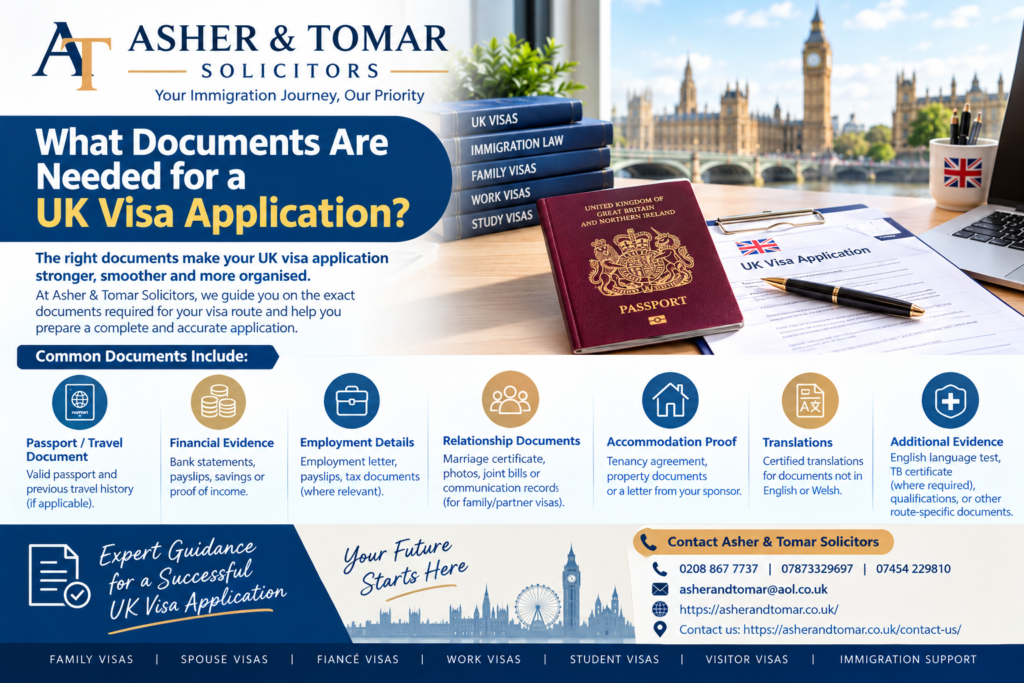 What Documents Are Needed for a UK Visa Application