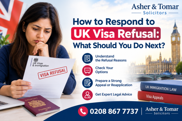 How to Respond to UK Visa Refusal – Immigration Legal Advice by Asher & Tomar Solicitors