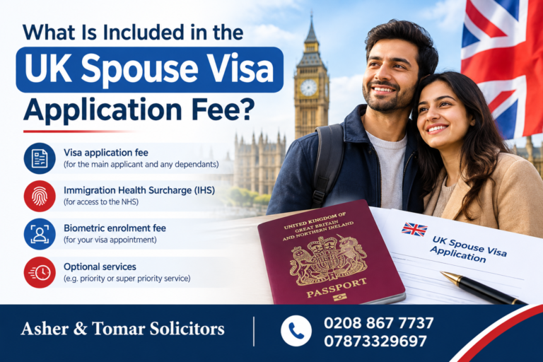 What Is Included in the UK Spouse Visa Application Fee? | Asher & Tomar Solicitors